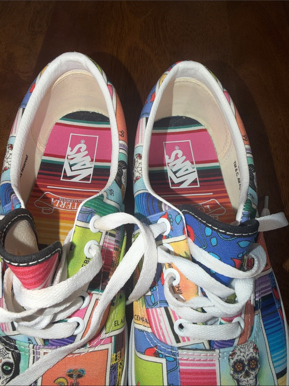Vans Multicolor Day of the Dead Lotería Canvas Sneakers - Picture 11 of 14